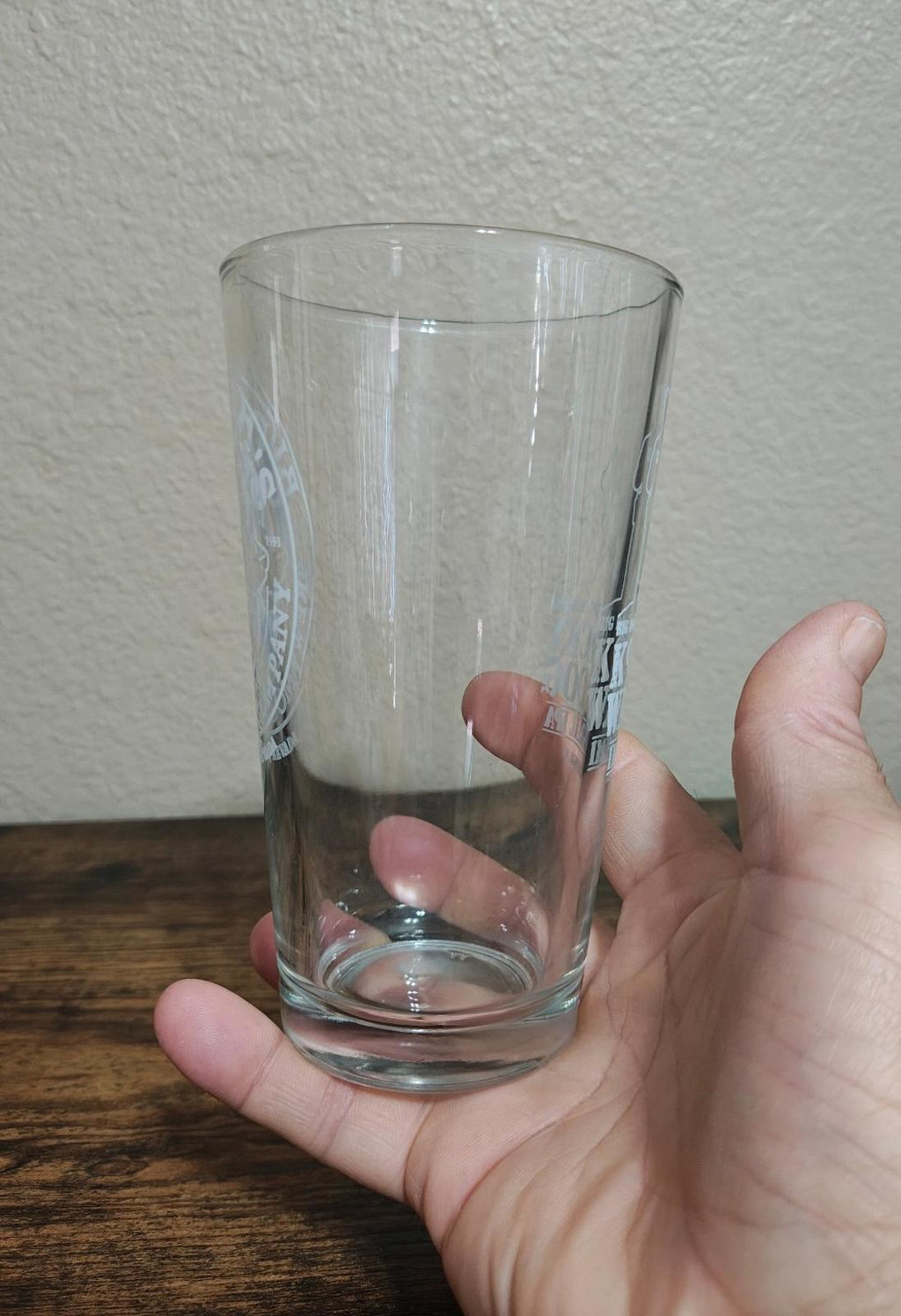 1990s Vintage Big Dog's Brewing Company Las Vegas Pint Glass