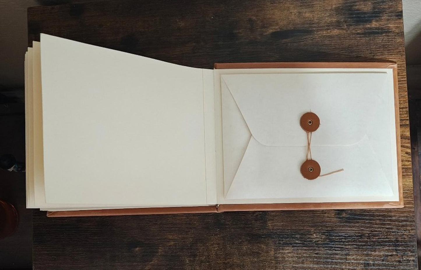 Genuine French Calf Leather 30-page Photo Album