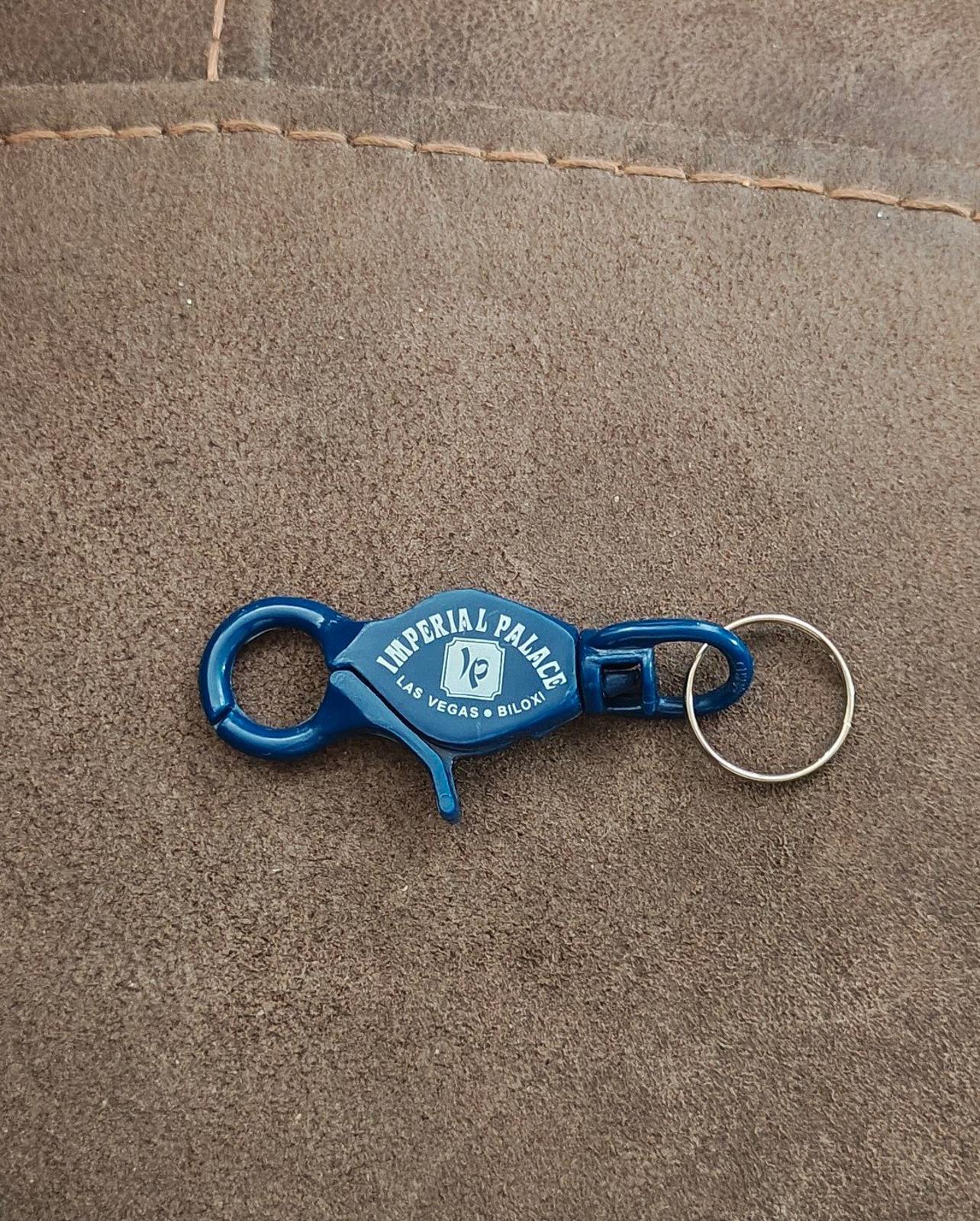 1990s Vintage Imperial Palace Las Vegas Biloxi Casinos Keychain