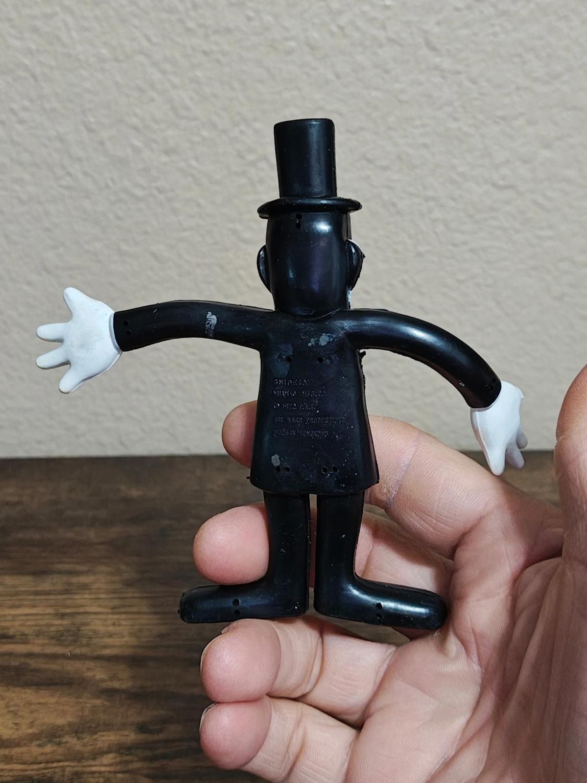 1972 Collectible Wham-o Snidely Whiplash Fun Flex Bendable Figure