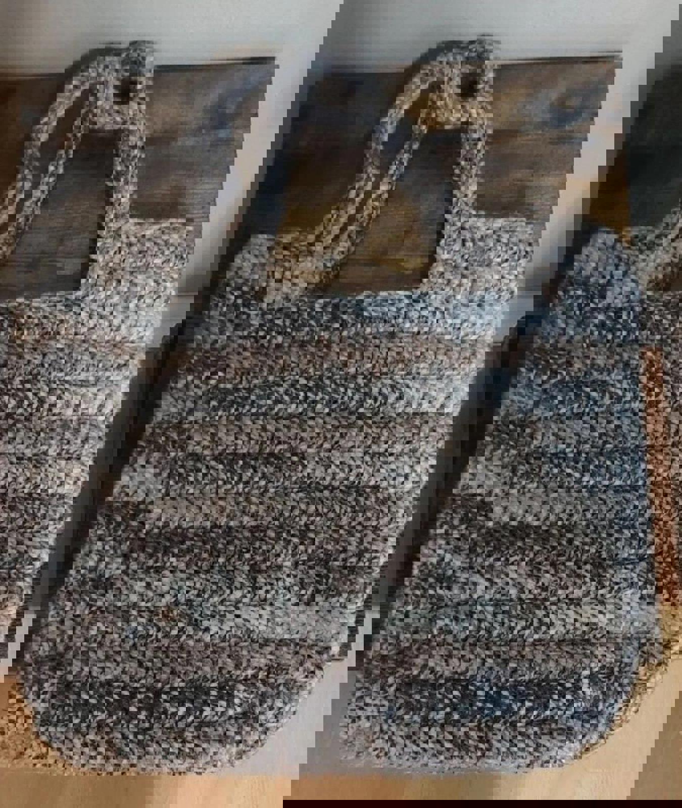 Beautiful Hand Knit Market Large Purse/Shoulder Bag/Tote bag