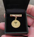 1960s/70s Gold Tone Catholic First Holy Communion Pin
