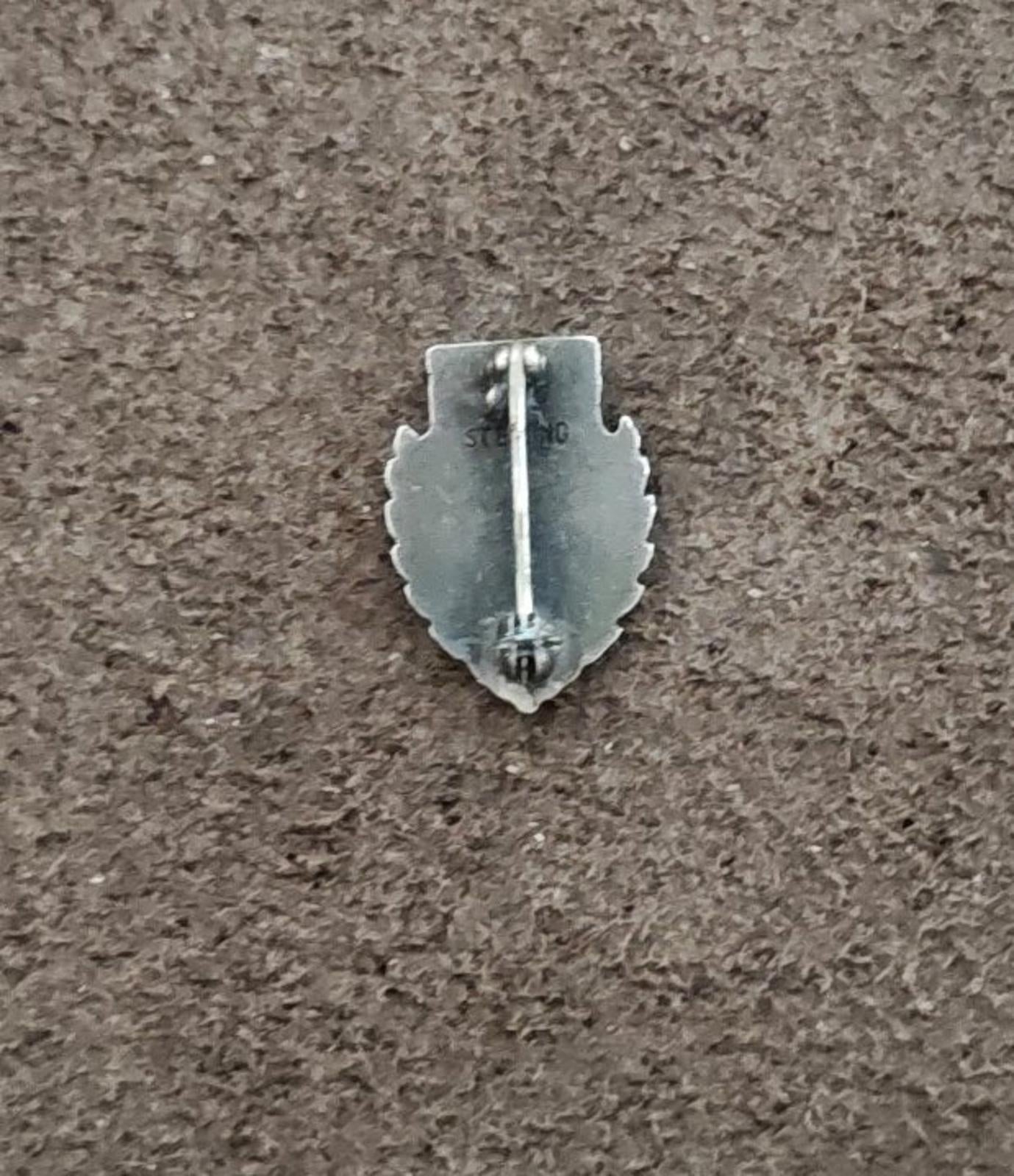 1930s/40s National Foundation for Infantile Paralysis Sterling Silver Pin