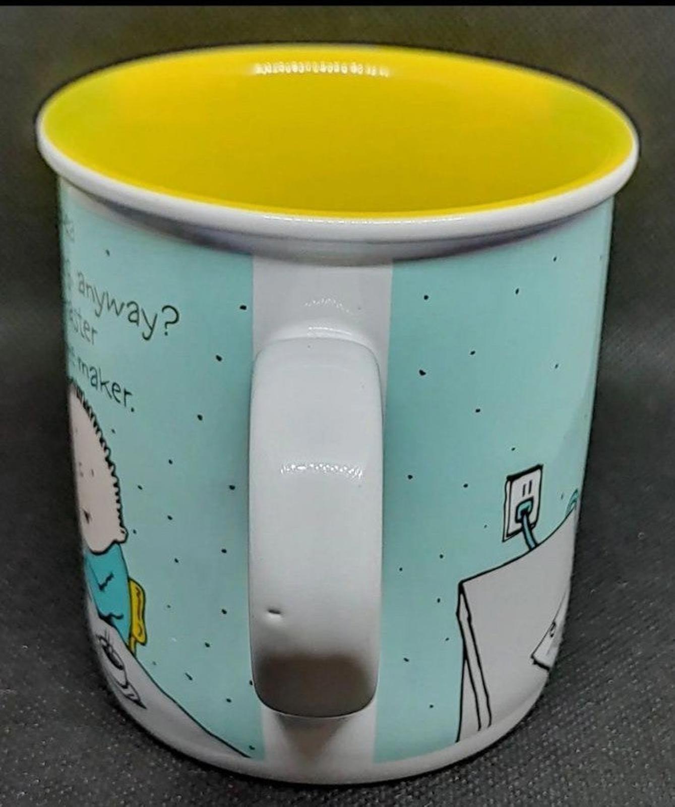 1990's American Greetings Funny Crazy Computer Master Coffee Mug