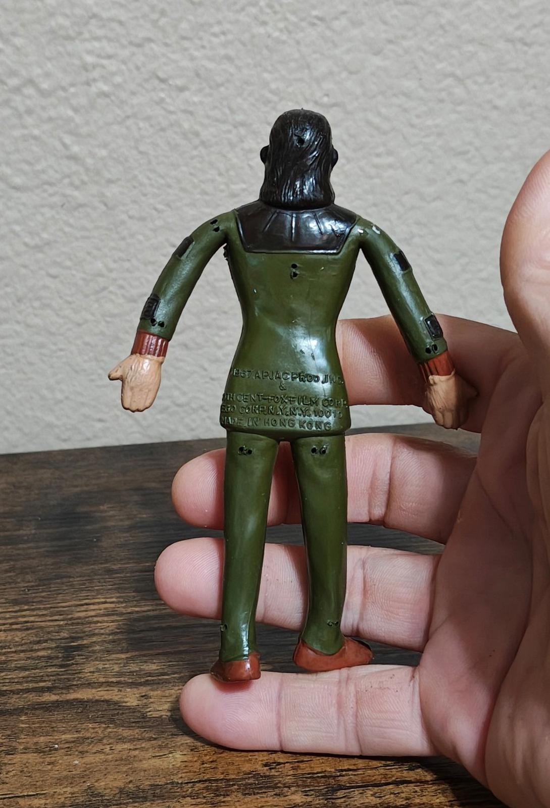 1967 Collectible Mego Planet of the Apes Bend N Flex Cornelius 5" Rubber Figure