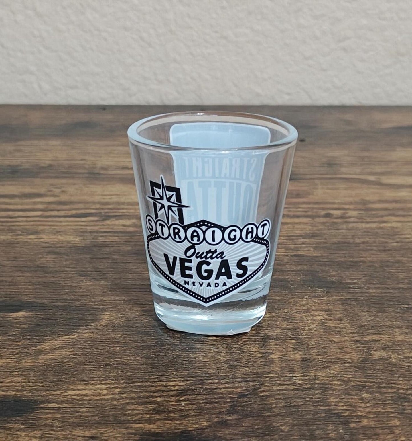 Straight Outta Vegas Shot Glass