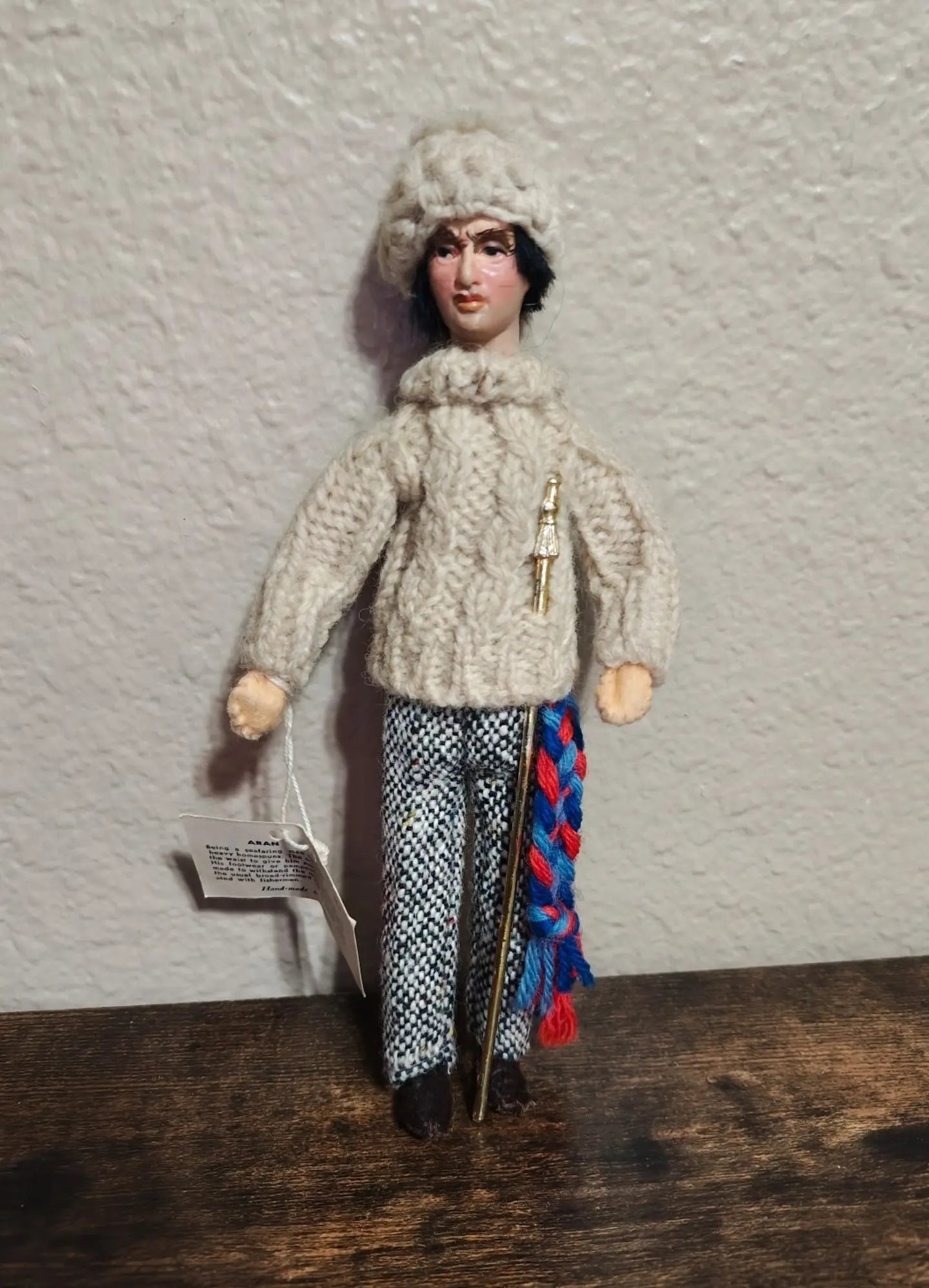 1990s JAY of DUBLIN Aran Fisherman Character Doll