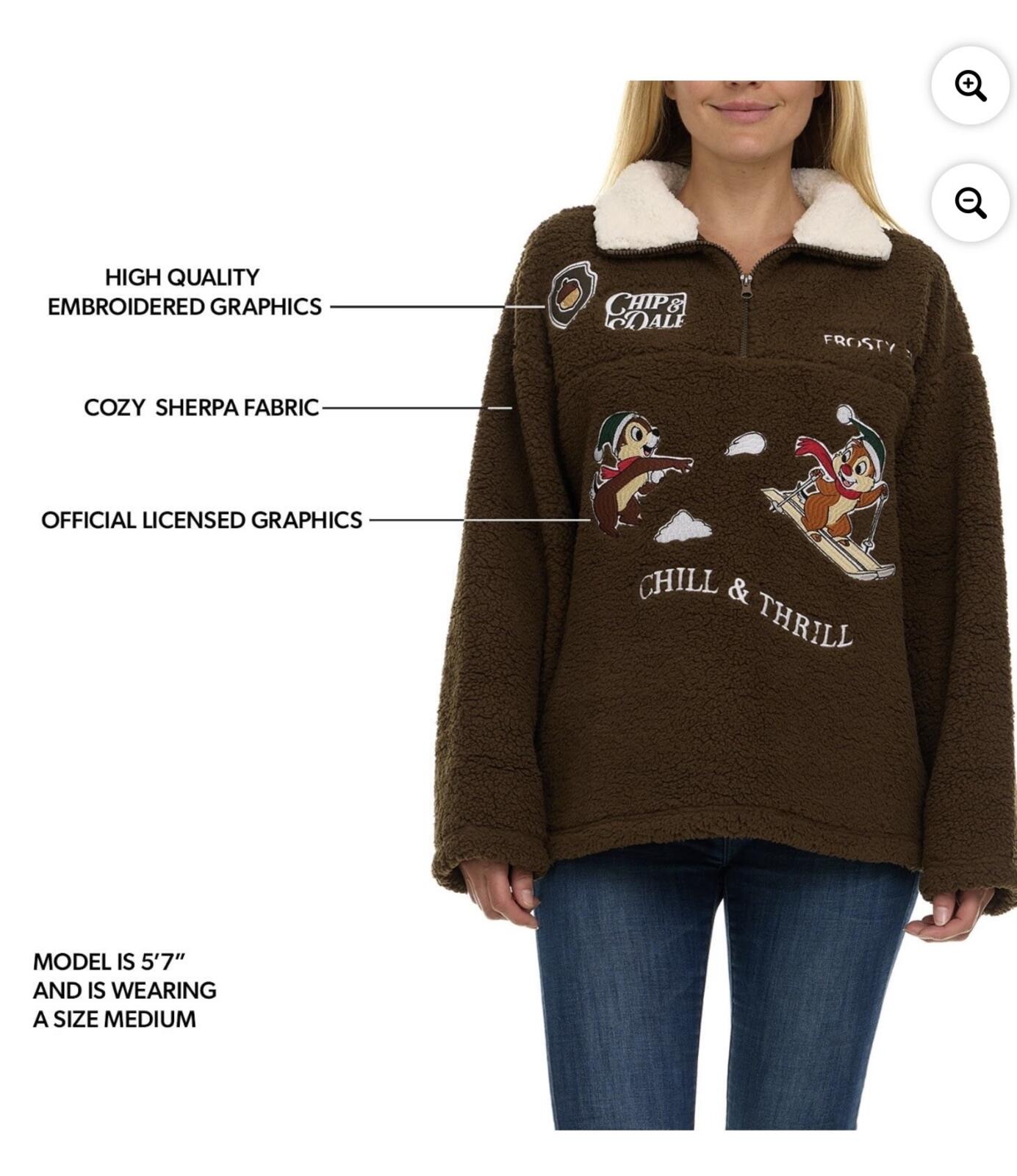 Chip & Dale Disney Sherpa-Size Extra Small