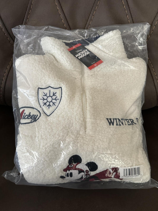 Mickey Mouse Disney Sherpa-Size Extra Small