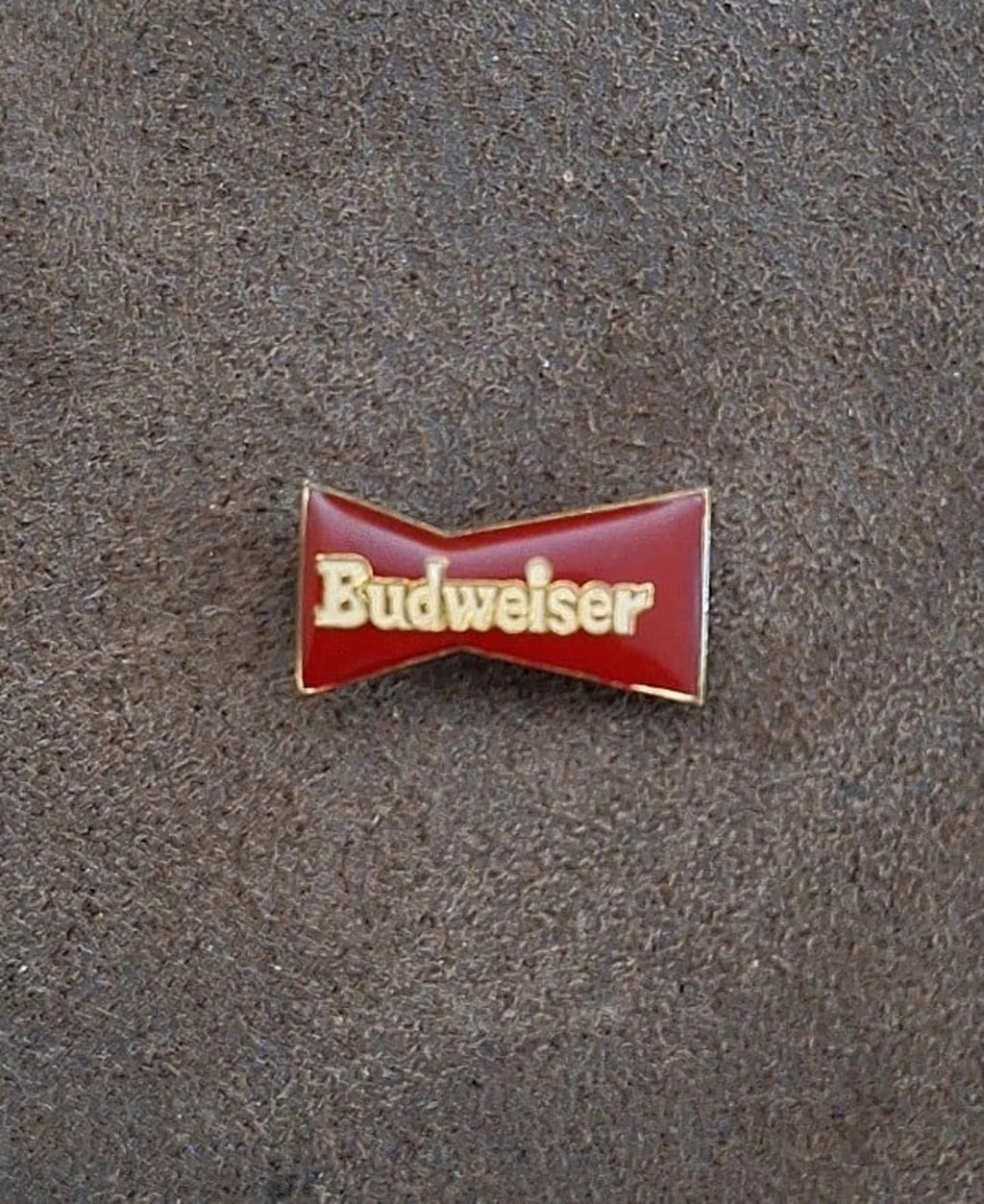 1980s Budweiser King of Beers Bow Tie Pin