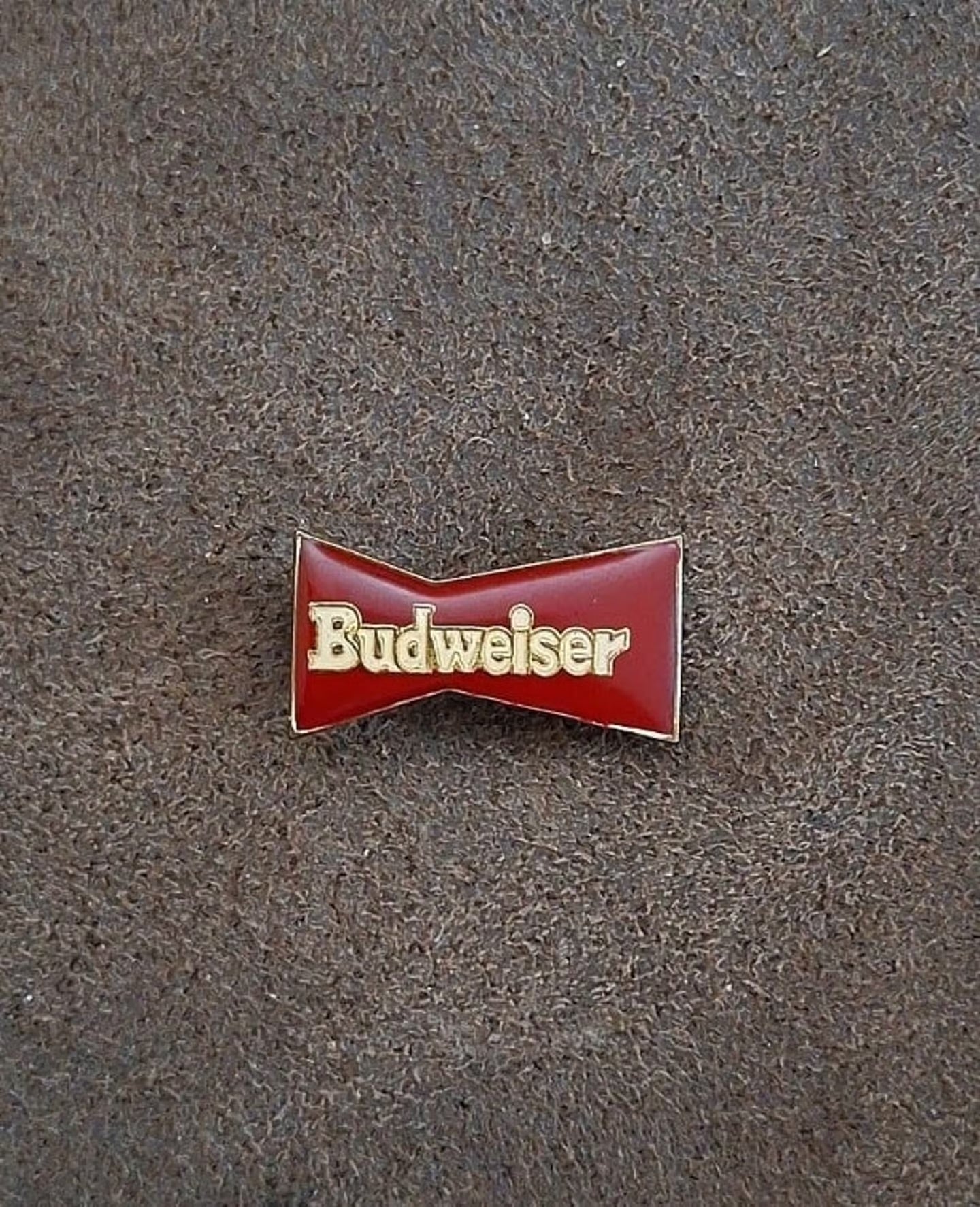 1980s Budweiser King of Beers Bow Tie Pin