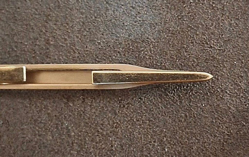 1960’s Swank Monogram Initial Letter "E" Sword Tie Clip Bar