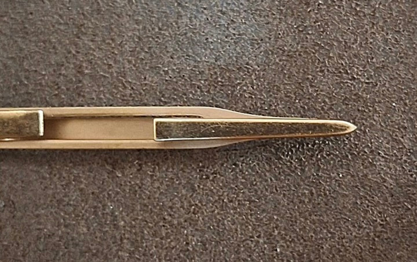 1960’s Swank Monogram Initial Letter "E" Sword Tie Clip Bar