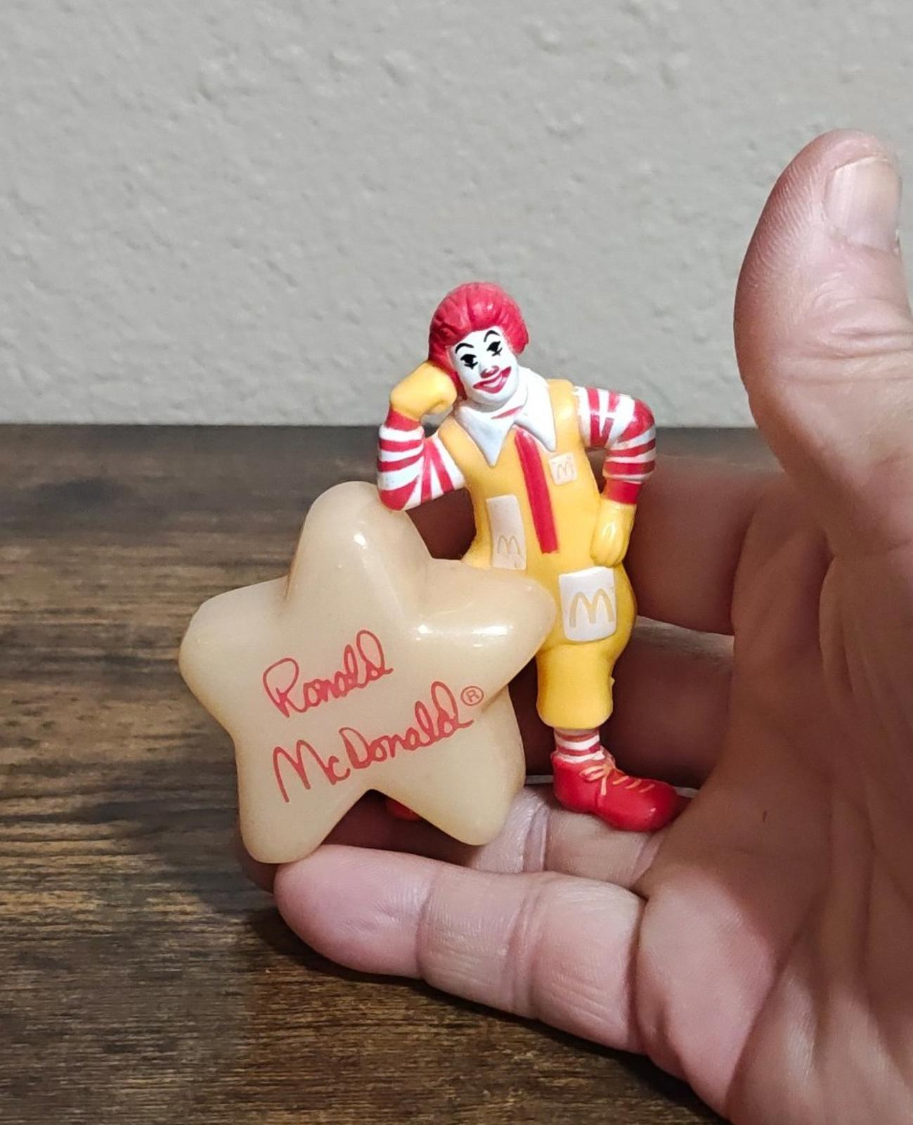1988 Ronald McDonald "Bedtime" Happy Meal Glow In The Dark Figurine