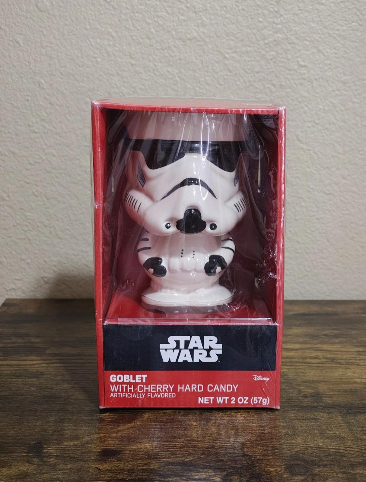 Star Wars Stormtrooper Ceramic Goblet Cup With Cherry Candy