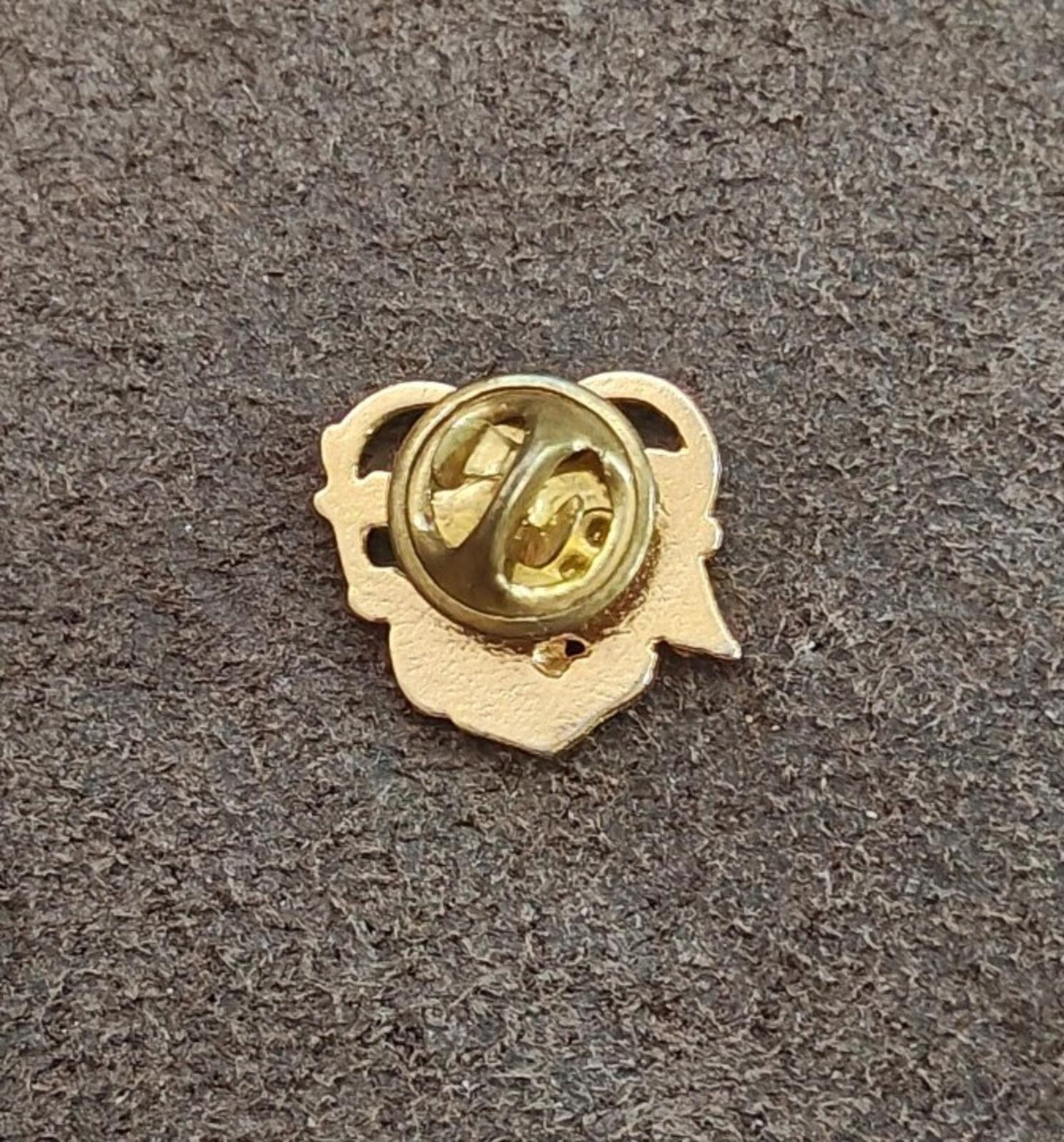 1980s Gold Tone "Special Mother" Heart  Pin