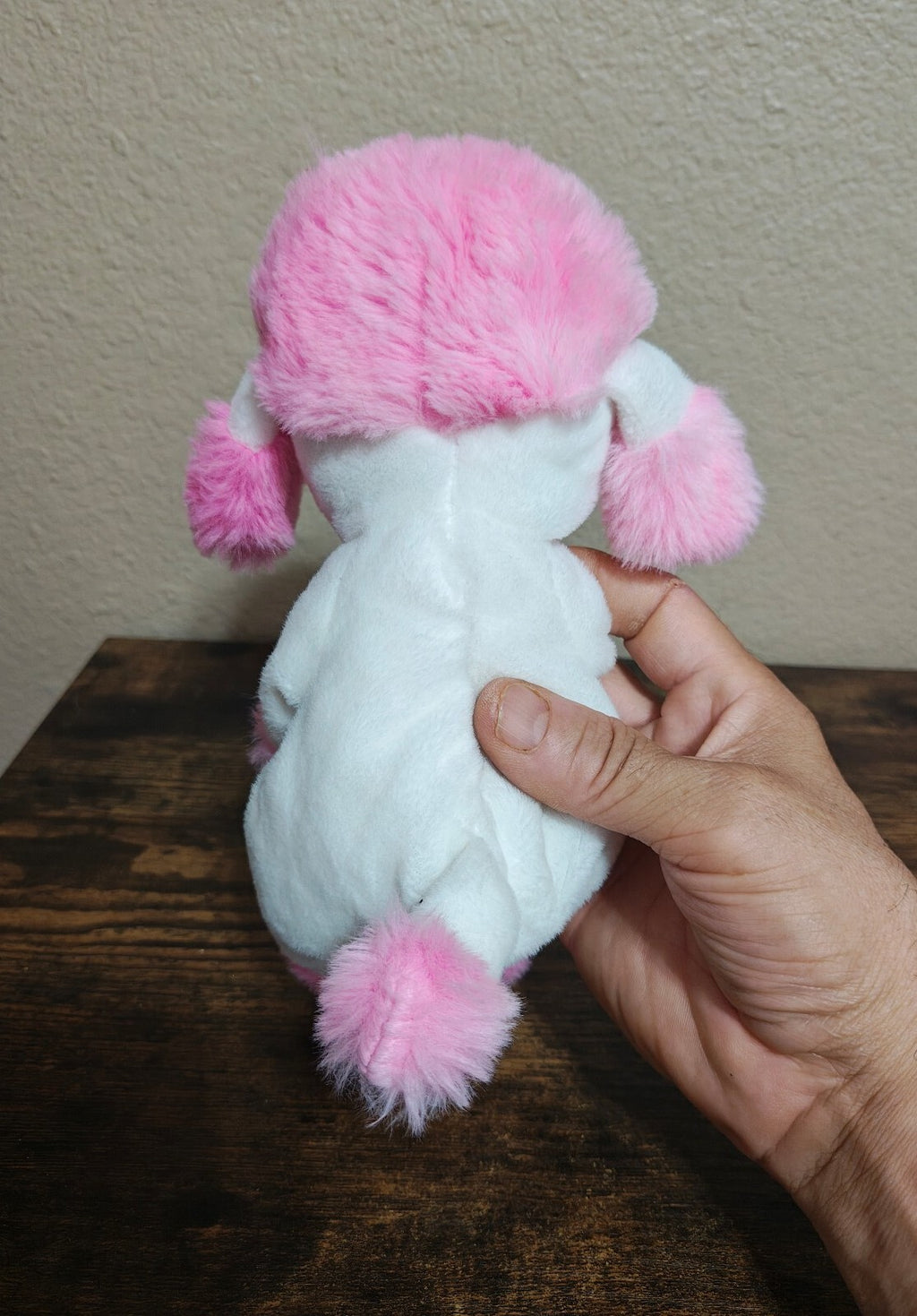 Ty Beanie Bellies Heartly the Pink Poodle Valentine’s Day Edition Soft  Plush