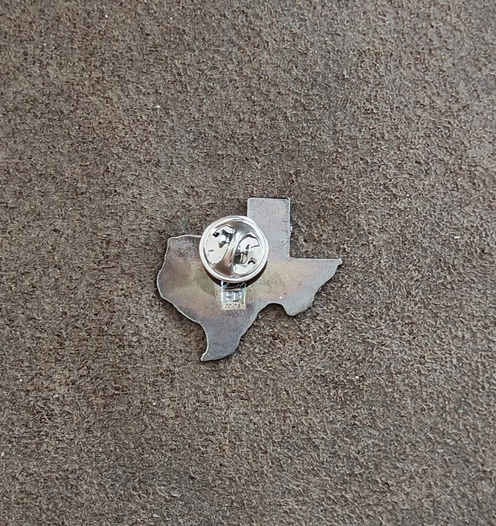 Beaumont Texas with a Little Something Extra  Metal Enamel Pin.