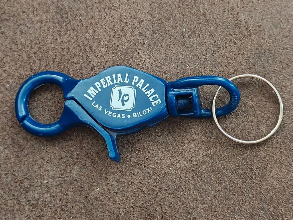 1990s Vintage Imperial Palace Las Vegas Biloxi Casinos Keychain