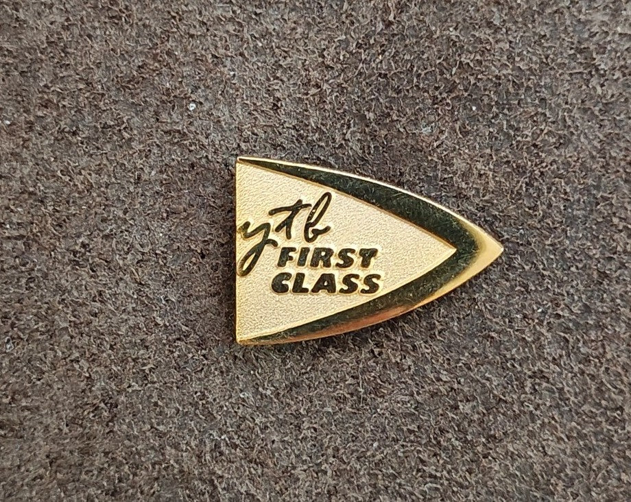 YTB International "First Class" Gold Tone Pin