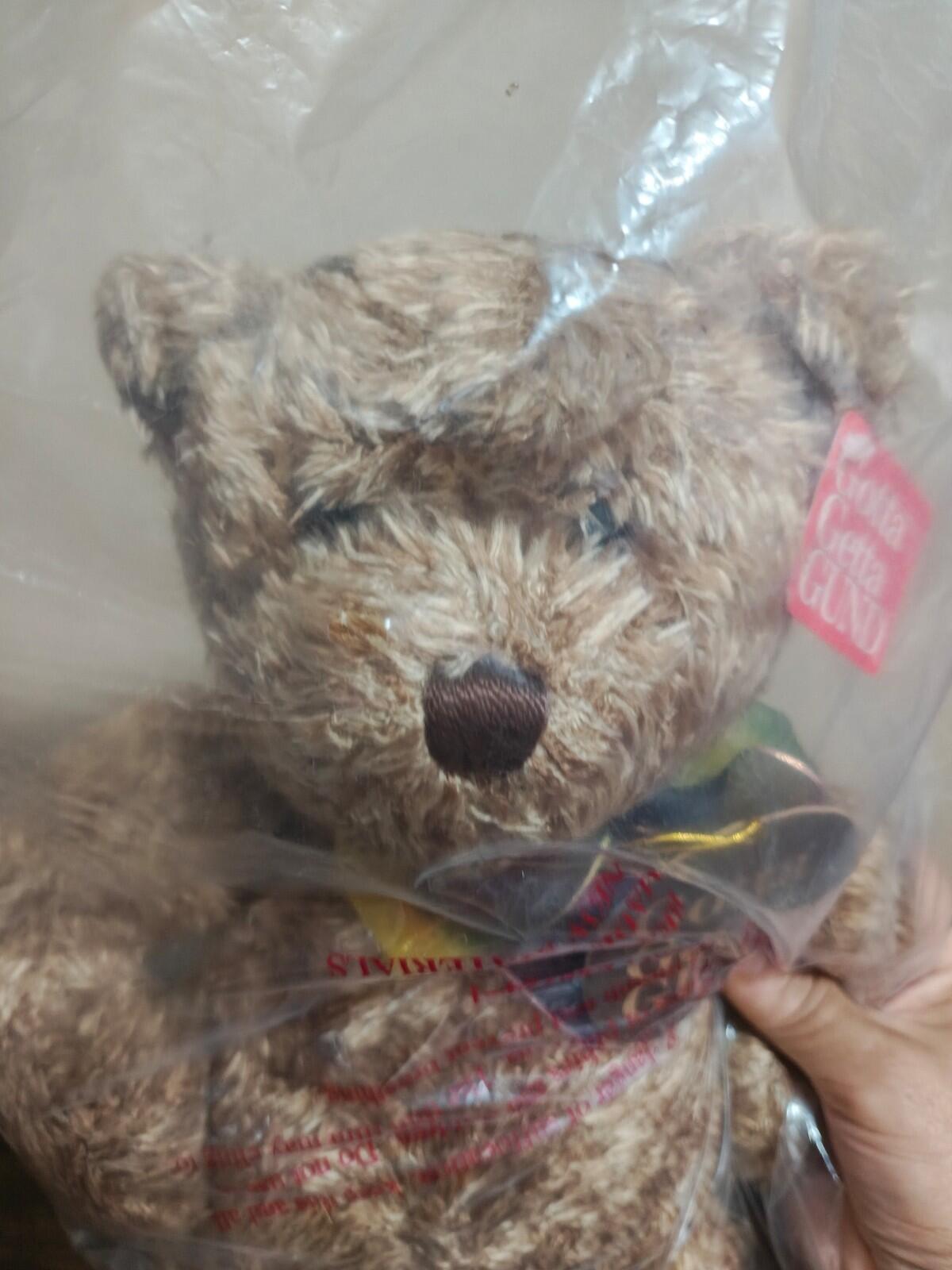 1999 Gotta Getta GUND "Bearessence" Teddy Bear Plush NWT Factory Sealed