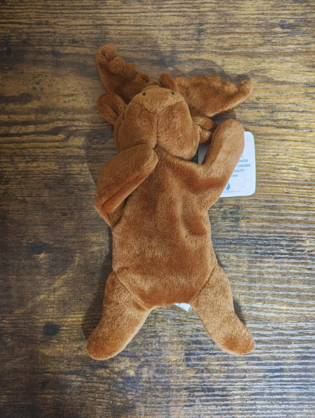 1990s Arctic Circle Alaska Friends Moose Beanbag Plush