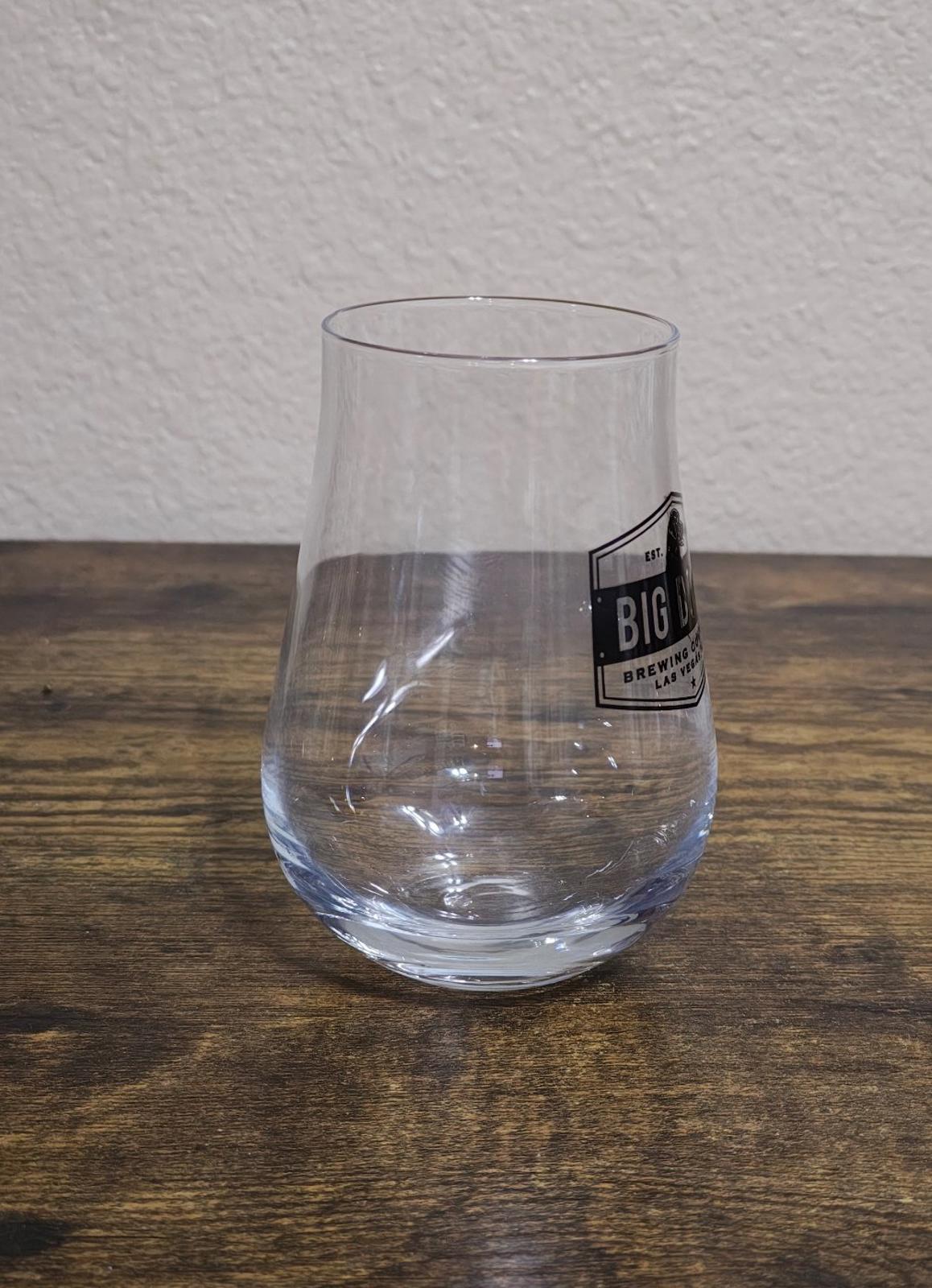 Big Dog's Brewing Company Las Vegas Stemless Wine/Beer Glass