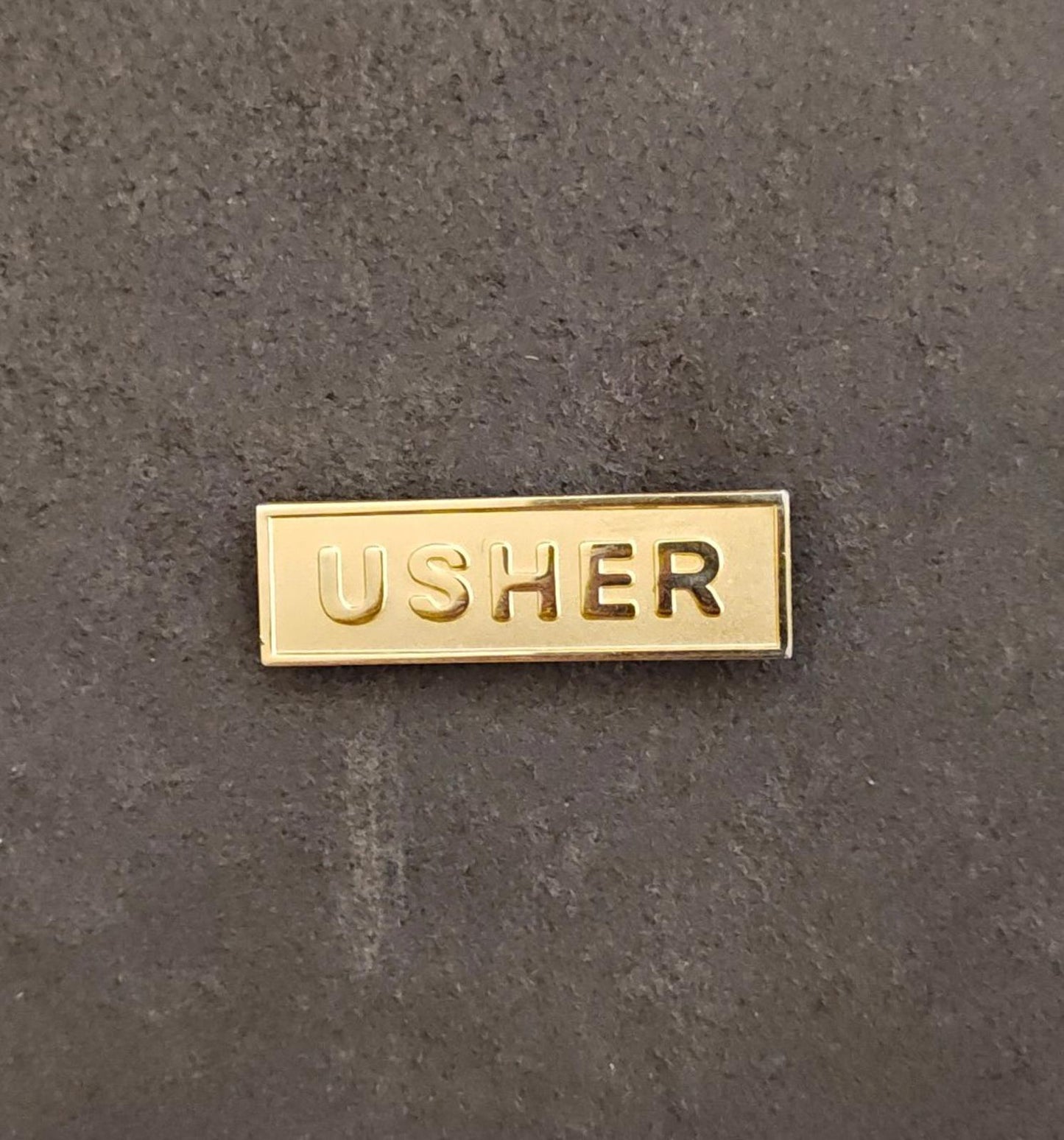 Swanson Christian Products Gold Tone Usher Badge Pin