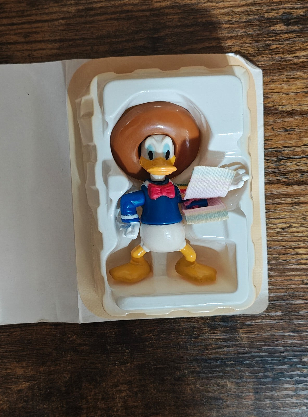 1996 McDonalds Happy Meal Disney Masterpiece Collection Donald Duck Mini Figure