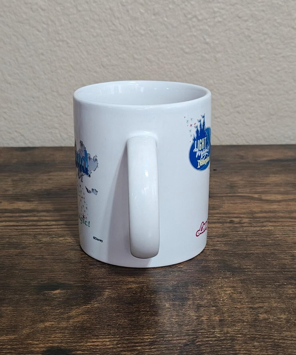 1997 Disneyland "Share The Magic" 11 oz White Ceramic Mug