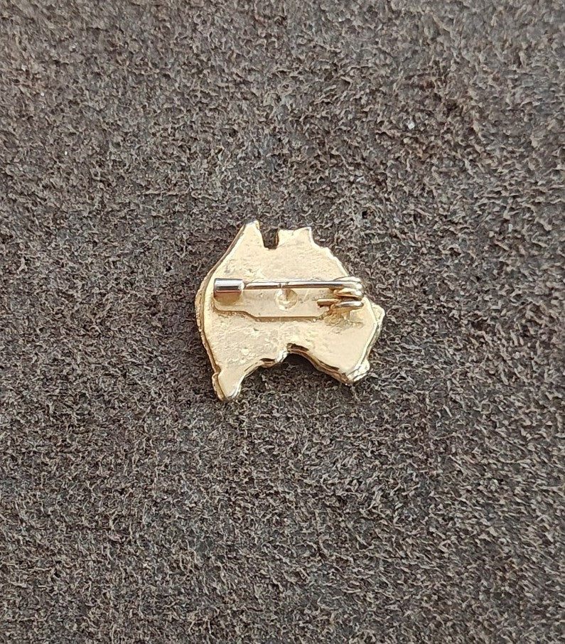 1970s/80s Australian Travel Souvenir Gold Tone Pin/Brooch