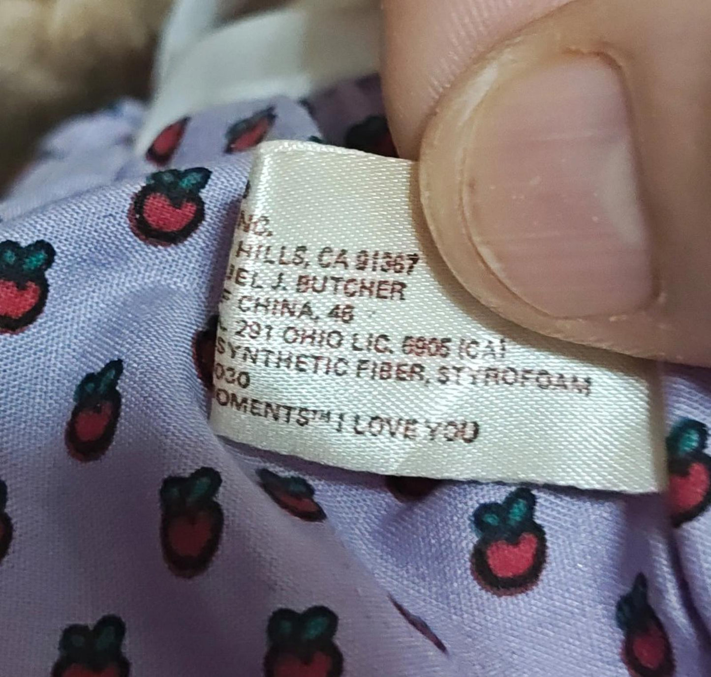 1987 Precious Moments Friendship Line Series Girl Doll Plush