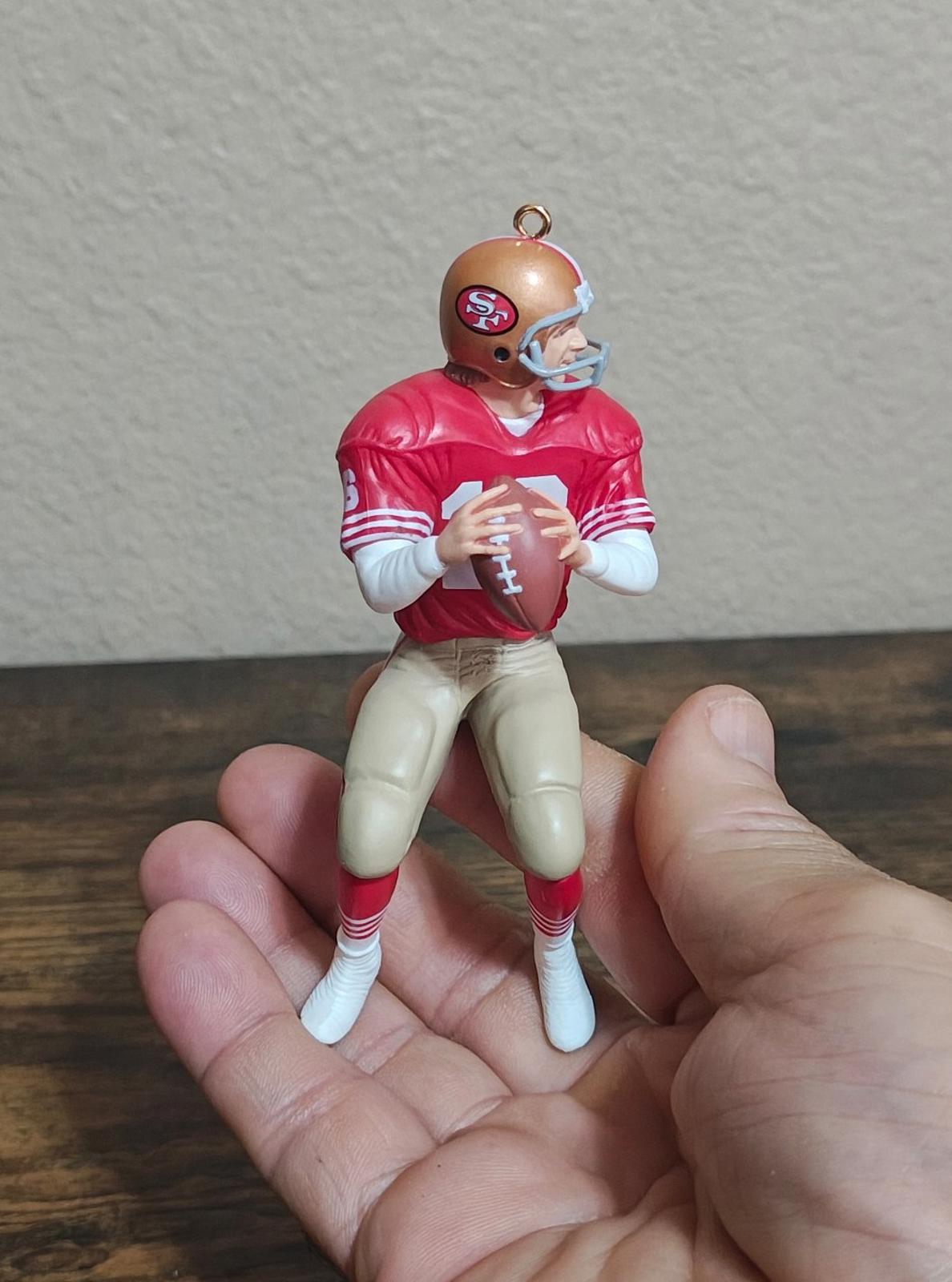 1995 Hallmark Keepsake Joe Montana Football Legends Ornament