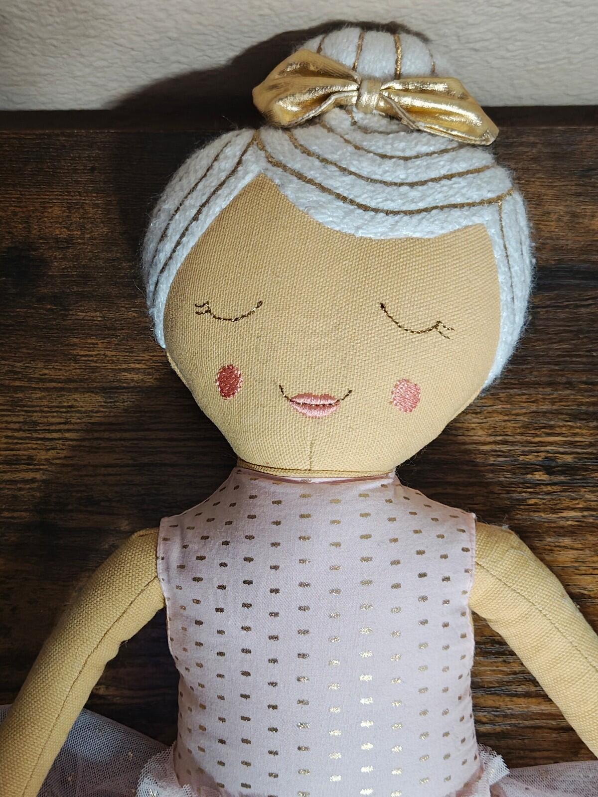 2017 Target Pillowfort Ballerina Plush Doll Pillow