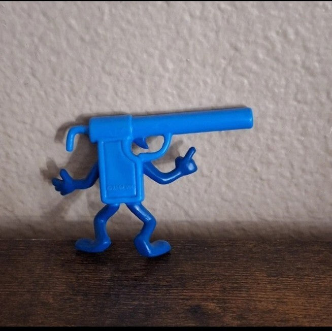 2002 MIsfit Toy Jelly Squirt Gun-PVC Figure.