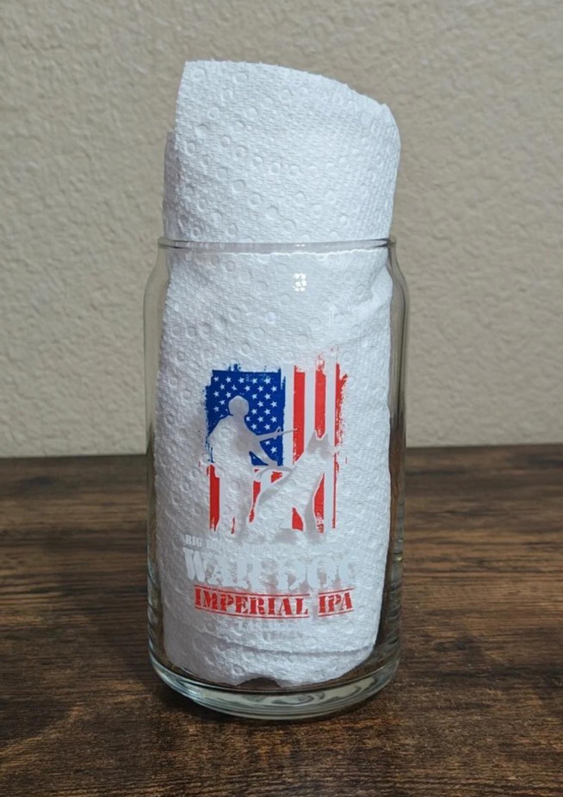Big Dog's Brewing Company Las Vegas Beer Can Glass