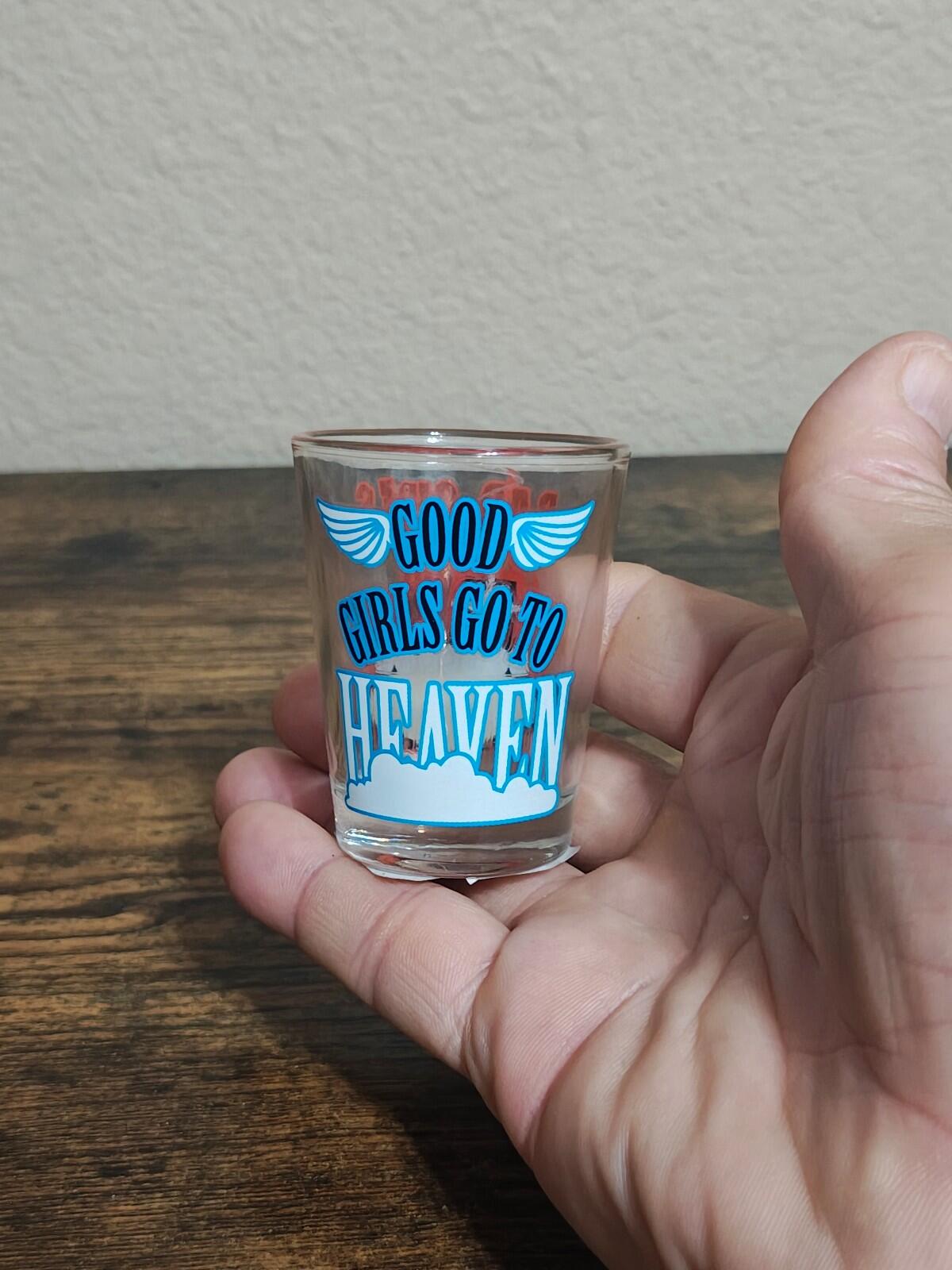 Bad Girls Good Girls Las Vegas Shot Glass