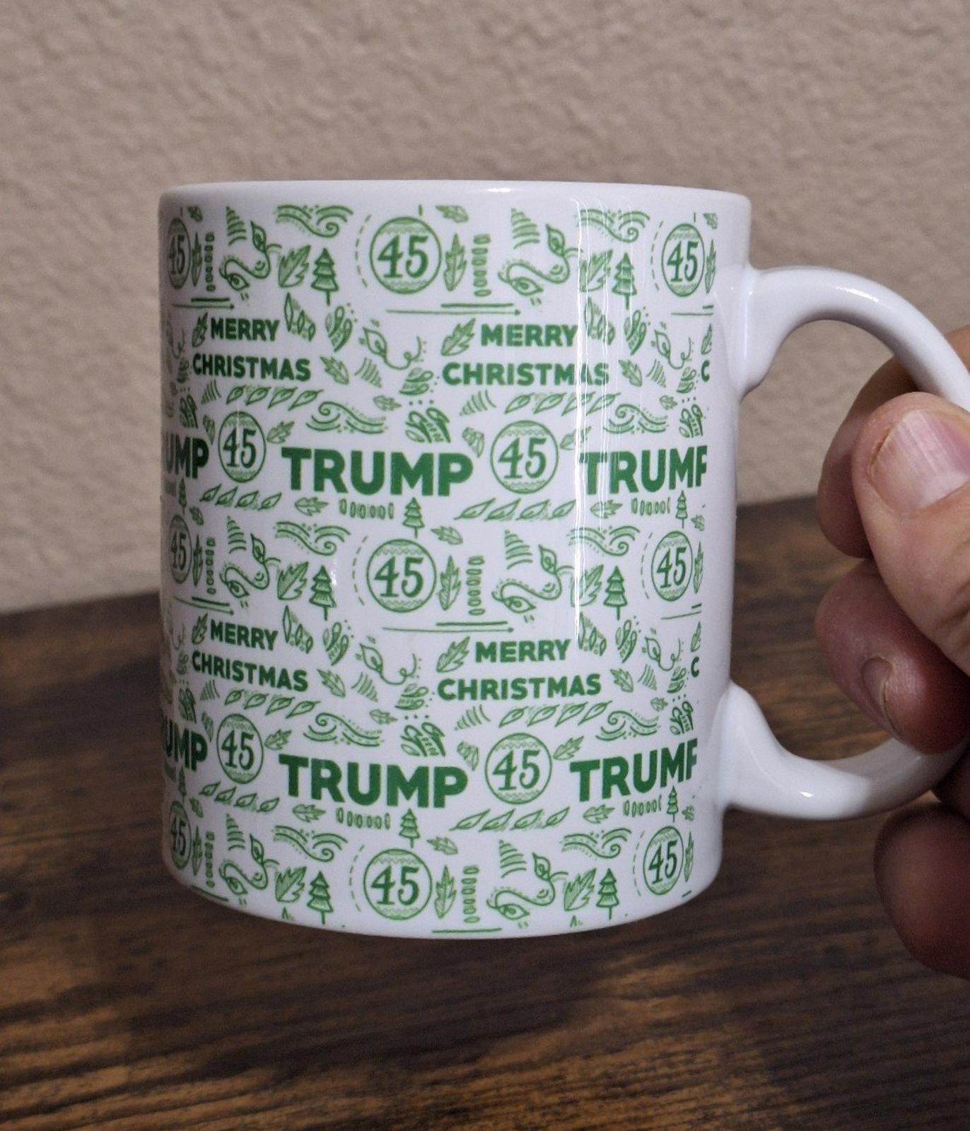 Great Donald Trump 45th President, 2020 Presidential Ceramic 12 oz Mug.