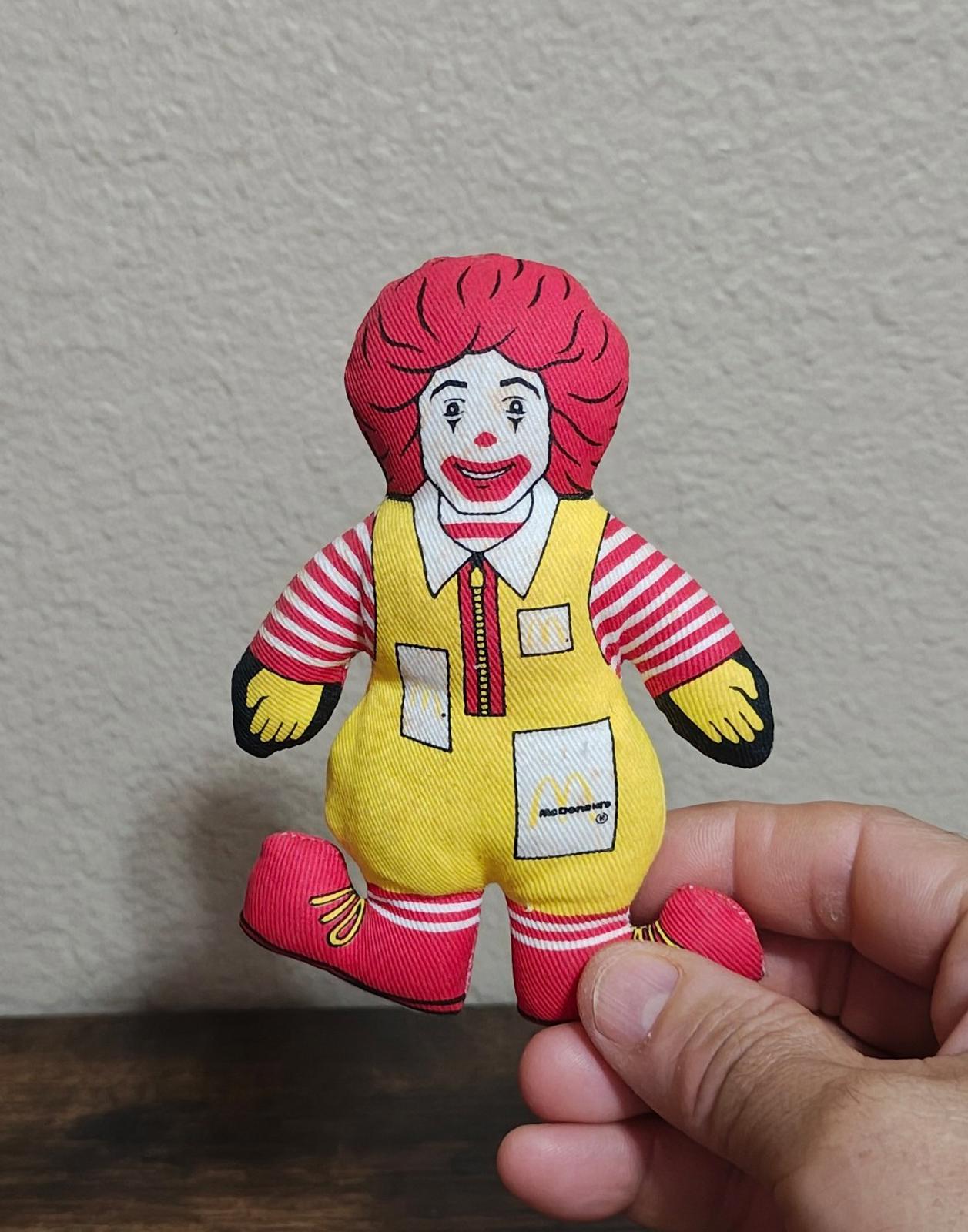 1984 McDonald's Ronald McDonald Happy Meal Plush Doll
