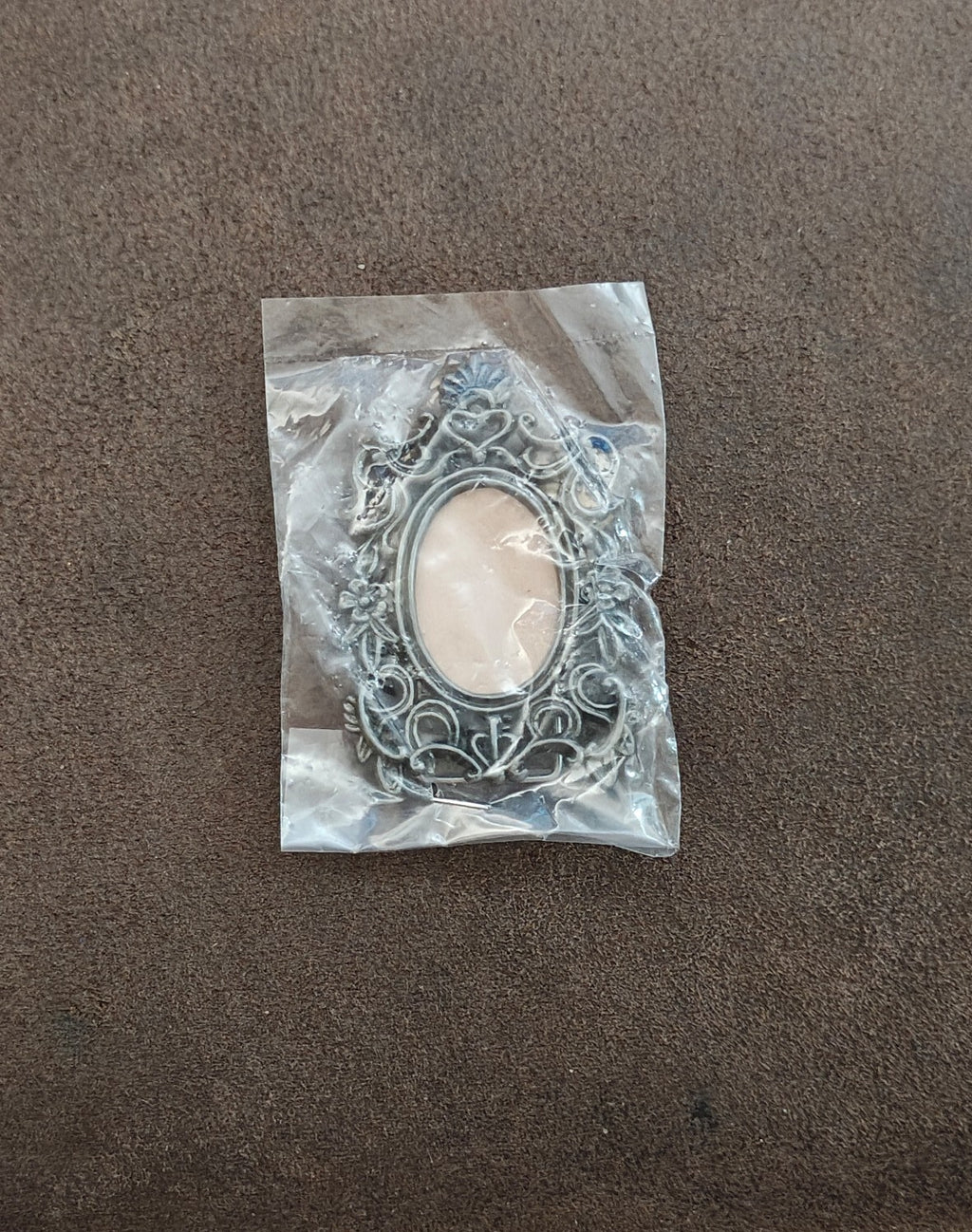 1970s/80s Pewter Tone Ornate Baroque/Victorian/Rococo Style Picture Frame NOS