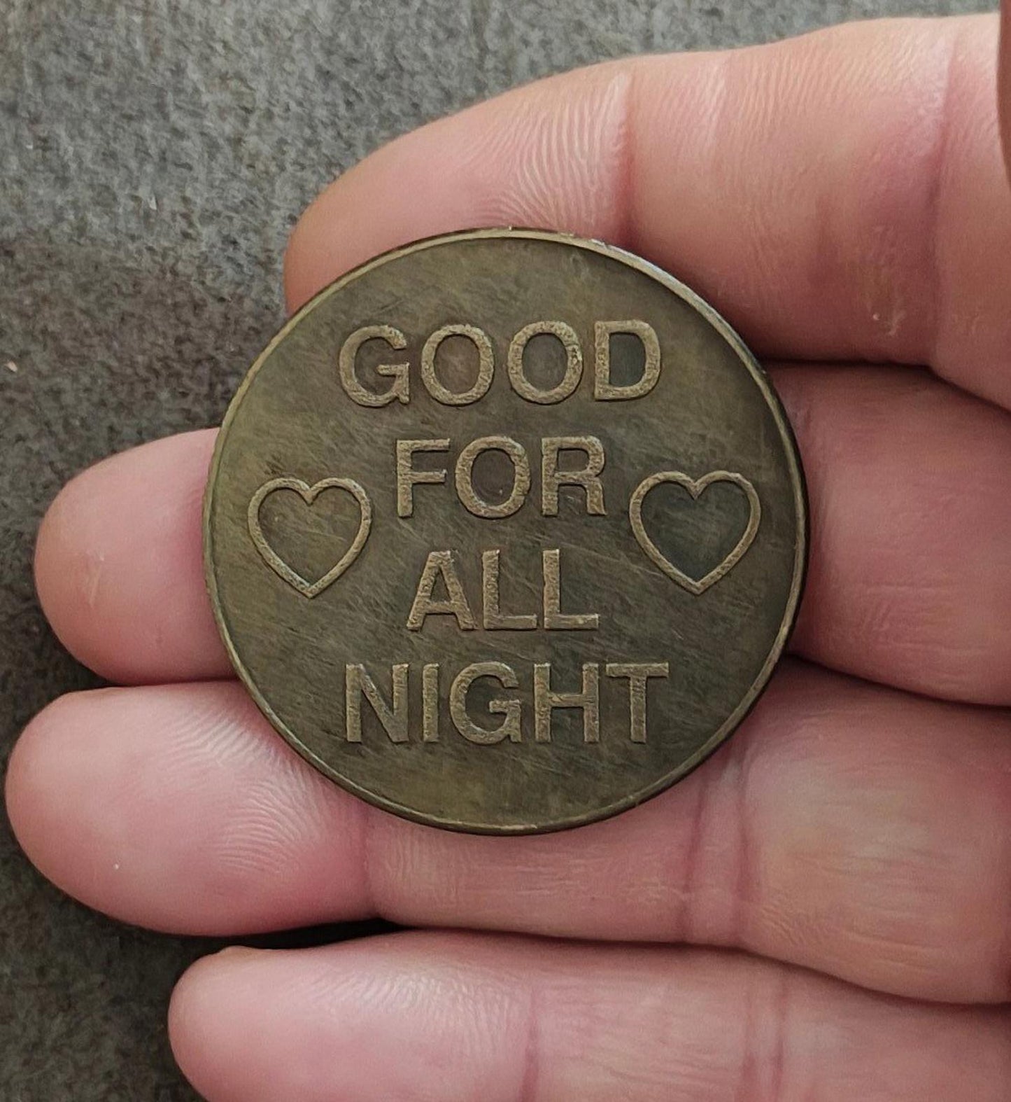 Vintage Rosie's Palace Saloon Brothel Fantasy Token