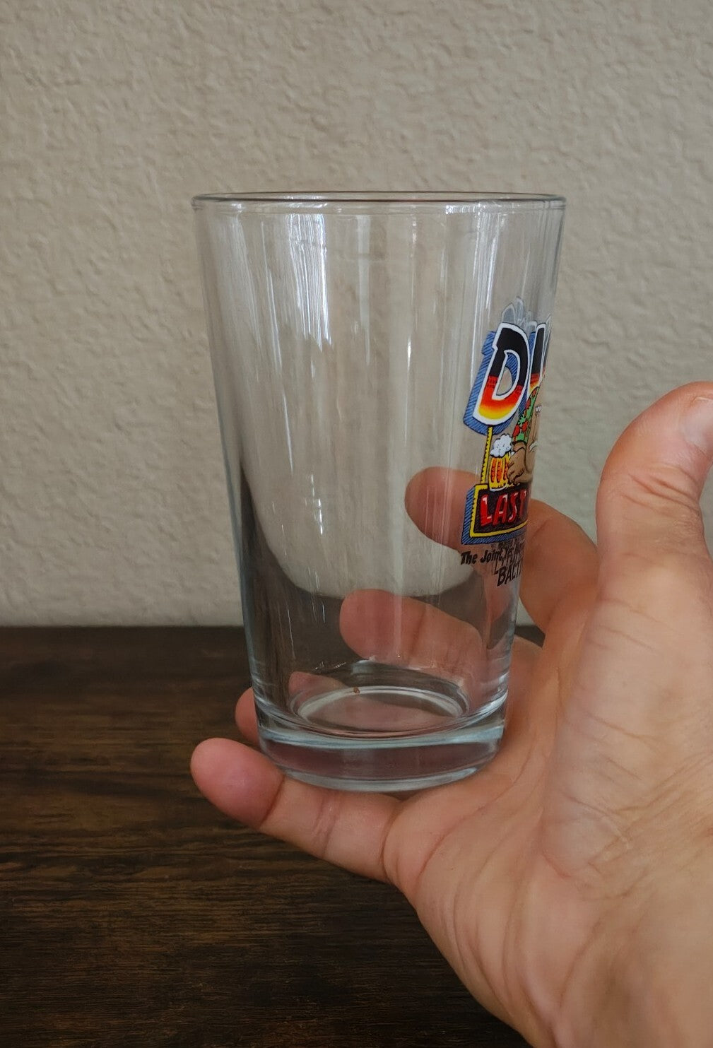 Dick's Last Resort Baltimore Collectible Glass