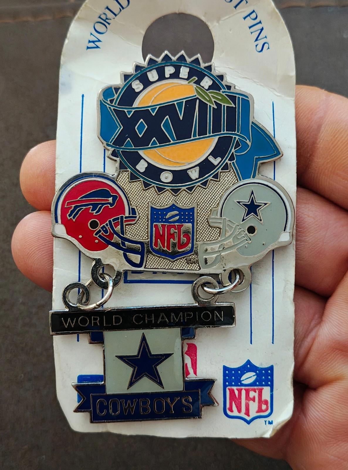 1994 Champion Dallas Cowboys Super Bowl XXVIII Commemorative Pin