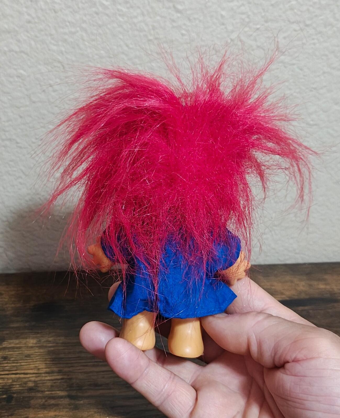1990s Russ Berrie Graduation Troll Doll