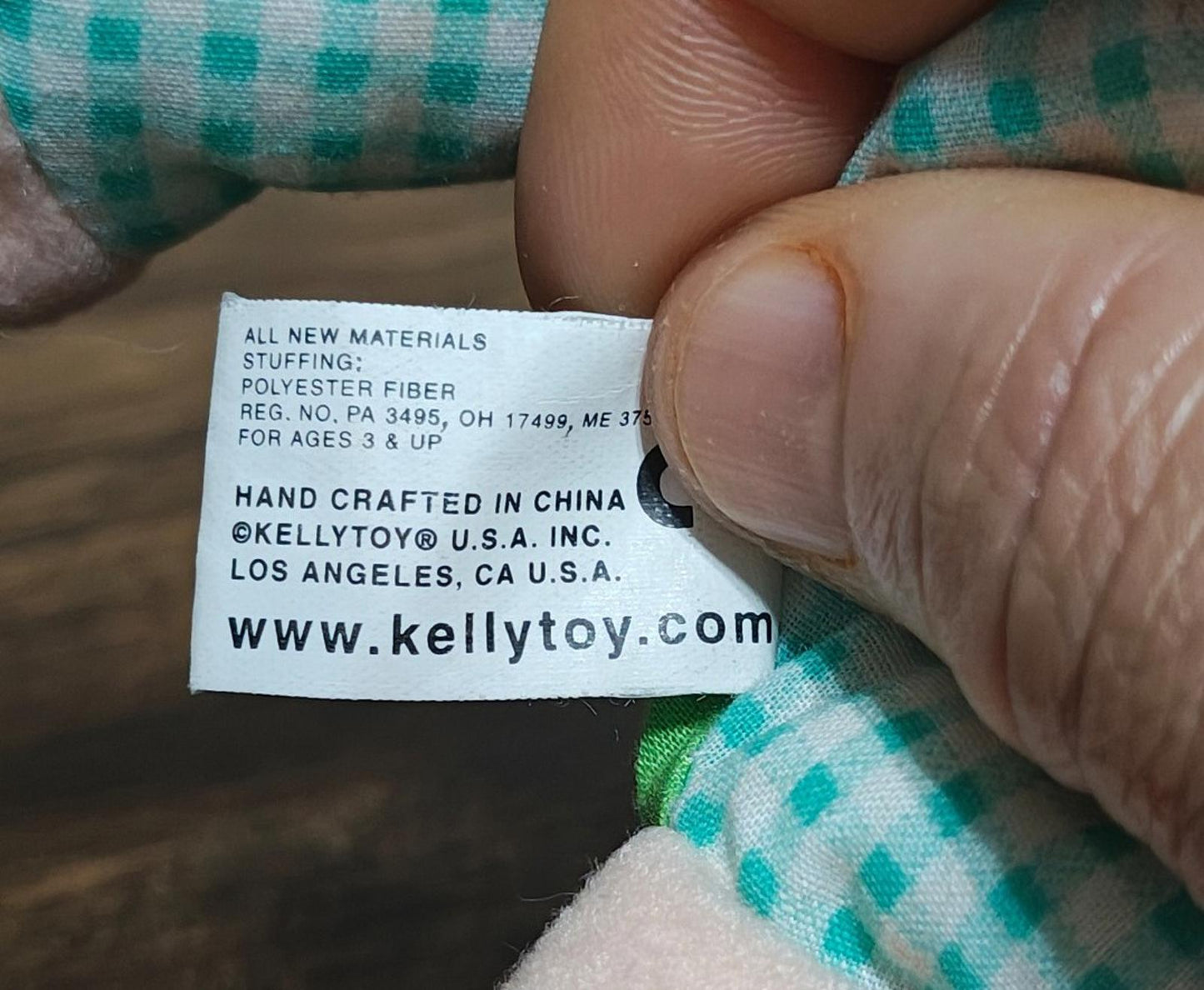 1998 "Get Ziggy With It" Kellytoy Ziggy Bean Bag Plush