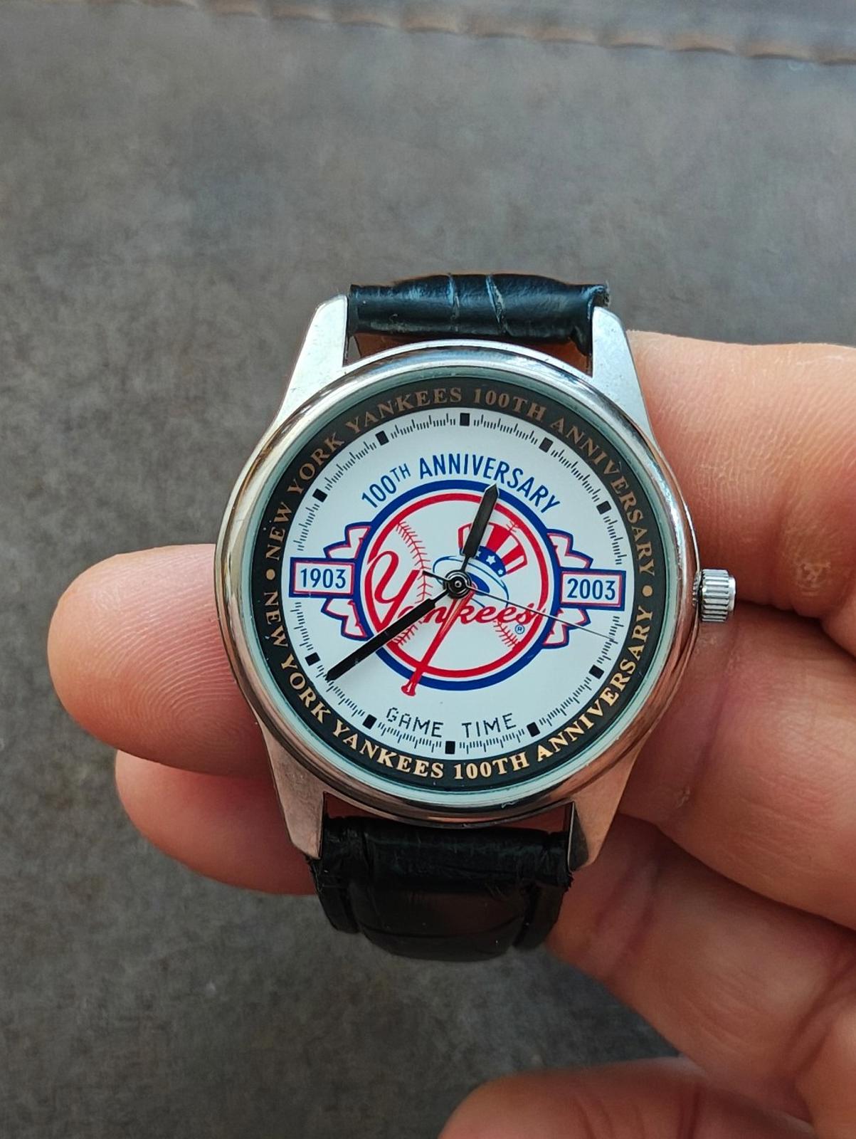 2003 New York Yankees 100th Anniversary Commemorative Men's Watch