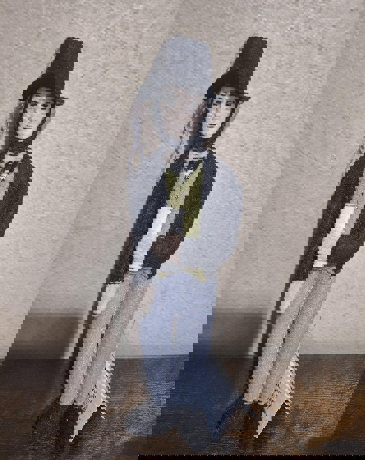 Handmade Abraham Lincoln Felt/Wool Ornament