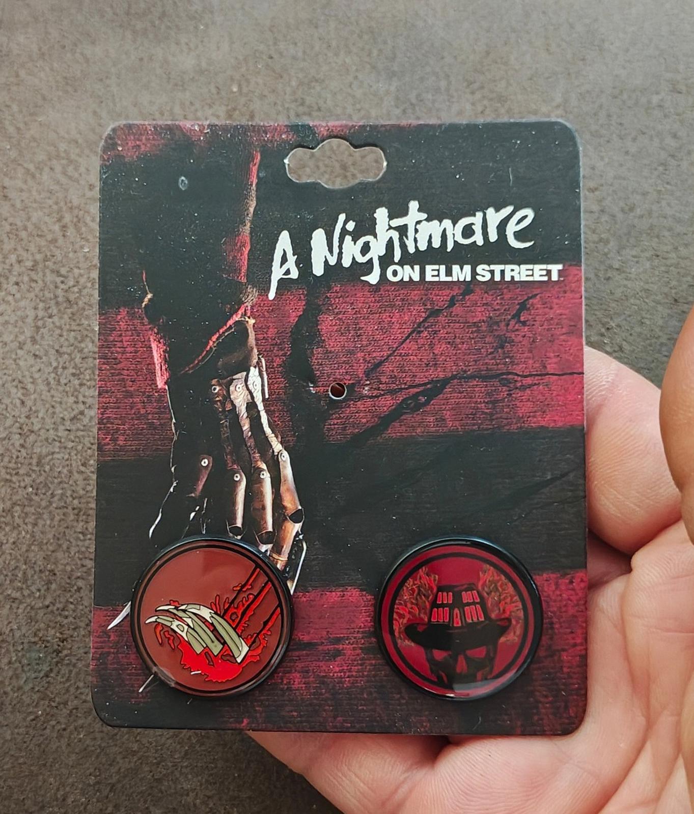 A Nightmare on Elm Street" Enamel Pin Set