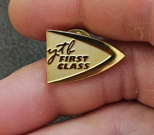 YTB International "First Class" Gold Tone Pin