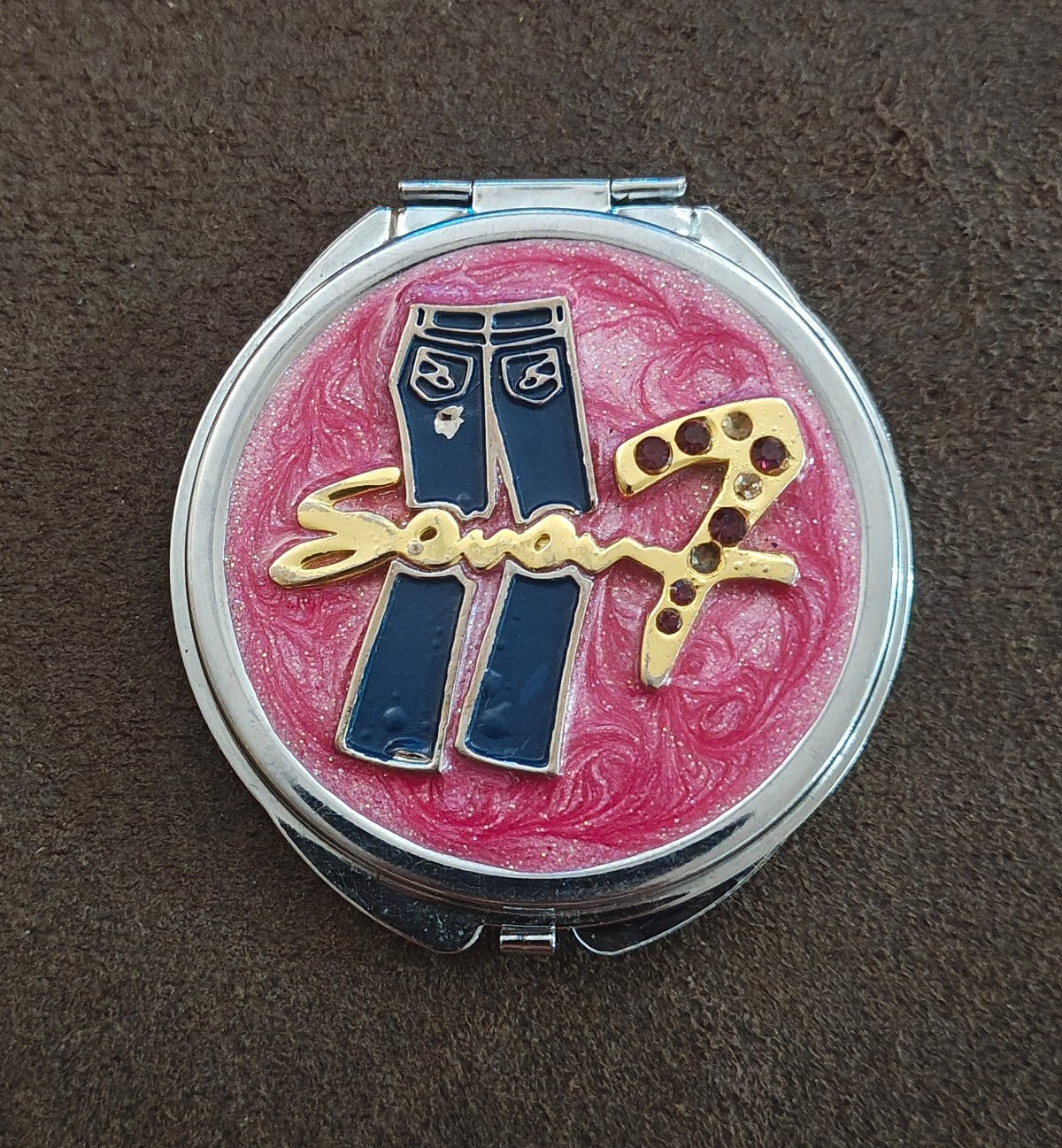 Seven7 Jeans Promotional Pocket Compact Mirror